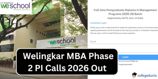 Welingkar MBA Phase 2 PI Calls 2026 Out @welingkar.org; Check GDPI Dates Here